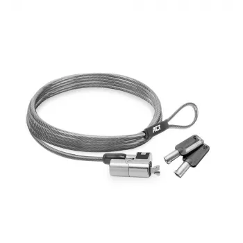 Sülearvutilukk ACT AC9030 Metallic Round Key 2m kaabel