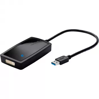 Targus USB 3.0 SuperSpeed Multi Video USB graafikaadapter 2048 x 1152 pikslit Must