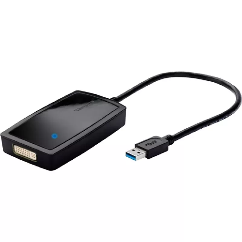 Targus USB 3.0 SuperSpeed Multi Video USB graafikaadapter 2048 x 1152 pikslit Must