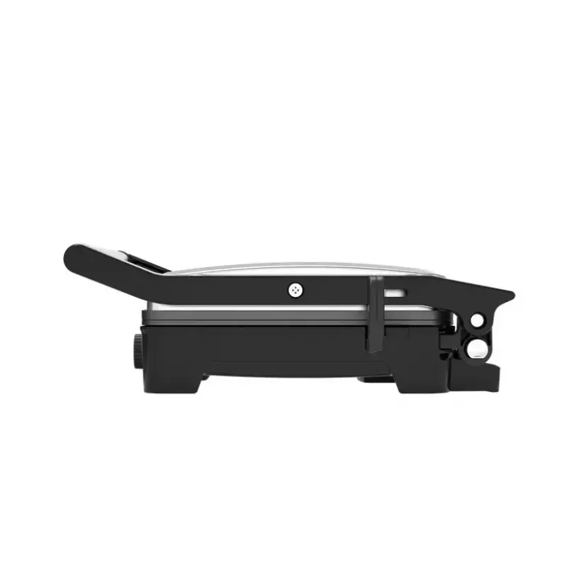 Kontaktgrill AENO EG2 — 2000 W, ristkülikukujuline, roostevaba teras/must, 345×327 mm