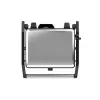 Kontaktgrill AENO EG2 — 2000 W, ristkülikukujuline, roostevaba teras/must, 345×327 mm