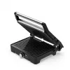 Kontaktgrill AENO EG2 — 2000 W, ristkülikukujuline, roostevaba teras/must, 345×327 mm