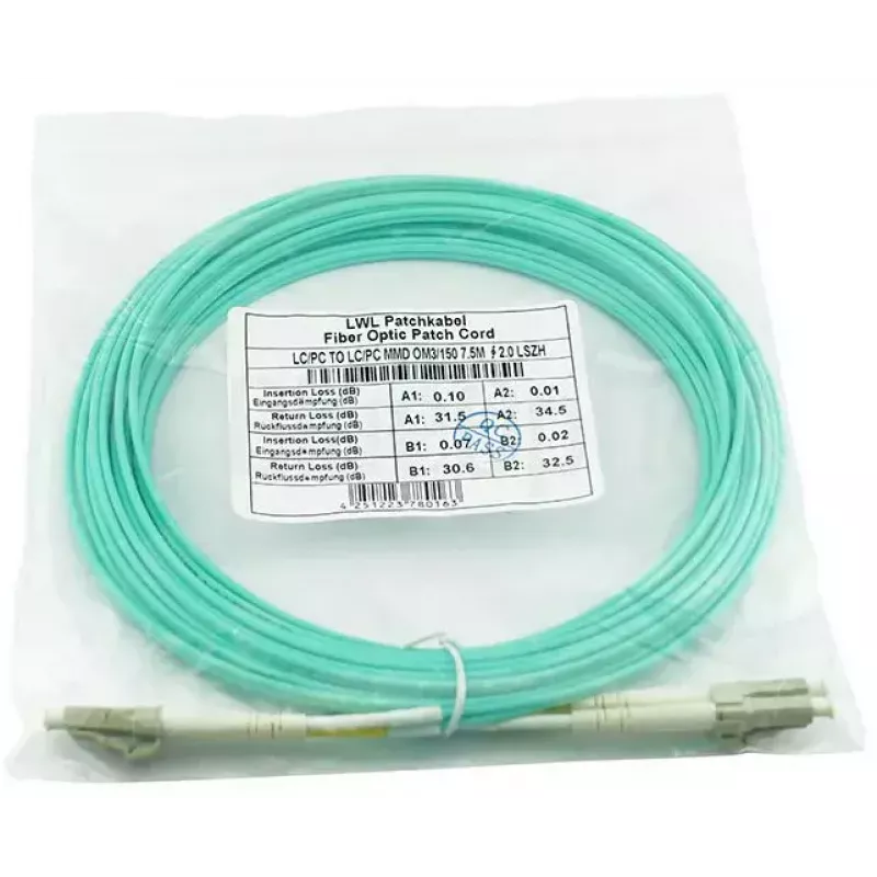 BlueOptics AJ837A-BO InfiniBand fiiberoptiline kaabel 15 m LC Türkiissinine