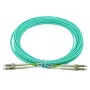 BlueOptics AJ837A-BO InfiniBand fiiberoptiline kaabel 15 m LC Türkiissinine