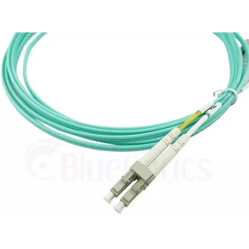 Fiiberoptiline kaabel BlueOptics AJ839A 50 m LC OM3 Aqua