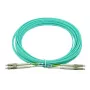 Fiiberoptiline kaabel BlueOptics AJ839A 50 m LC OM3 Aqua