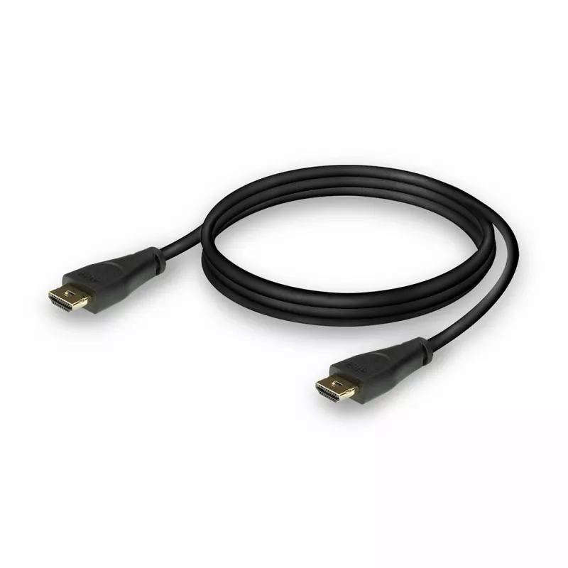 ACT 0,90 meetrit HDMI 4K Premium Certified Locking Cable v2.0 HDMI-A isane - HDMI-A isane