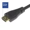 ACT 0,90 meetrit HDMI 4K Premium Certified Locking Cable v2.0 HDMI-A isane - HDMI-A isane