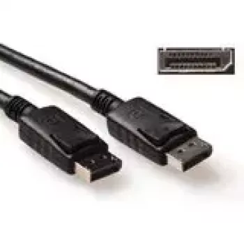 DisplayPort-kaabel isane-isane ACT AK3980 2 meetrit toitekontakt 20 ühendatud