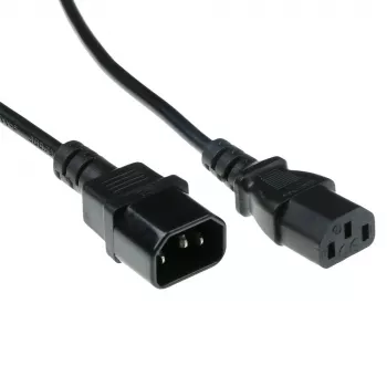 Toitejuhe C13 - C14 must 0,9 m ACT AK5165