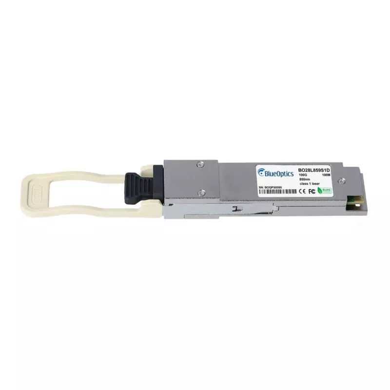 Fiiberoptiline transiivermoodul BlueOptics AOM-100GBE-SR4-FT-BO QSFP28 100m