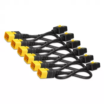 Toitekaabel APC AP8714S, must, 1,22 m, 16 A sisend
