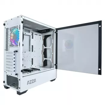 Arvuti korpus Azza APOLLO 430 Midi Tower Valge