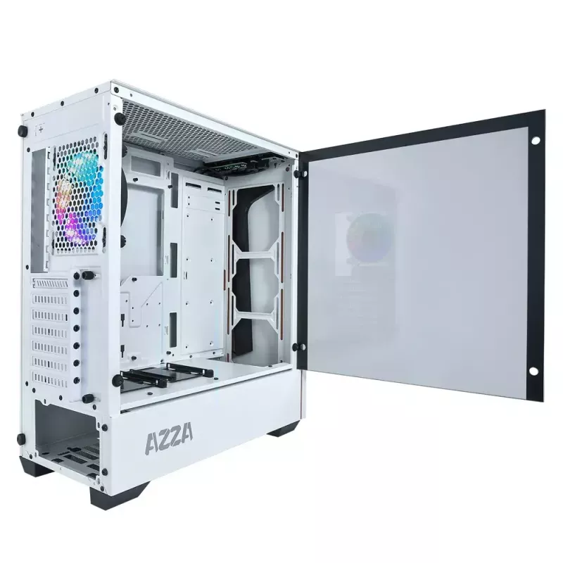 Arvuti korpus Azza APOLLO 430 Midi Tower Valge