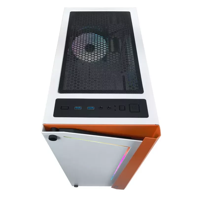 Arvuti korpus Azza APOLLO 430 Midi Tower Valge