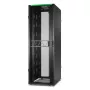 APC NetShelter SX Server Rack Gen 2, 48U, 2258H x 750W x 1070D mm, külgedega, must