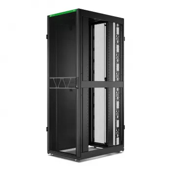 APC NetShelter SX Server Rack Gen 2, 48U, 2258H x 750W x 1070D mm, külgedega, must