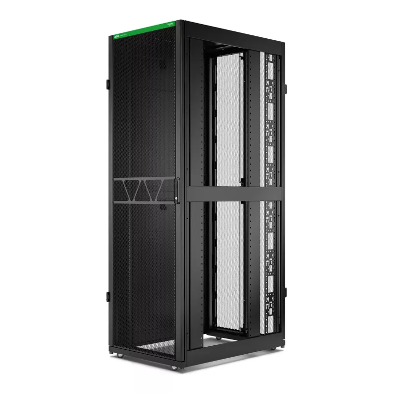 APC NetShelter SX Server Rack Gen 2, 48U, 2258H x 750W x 1070D mm, külgedega, must