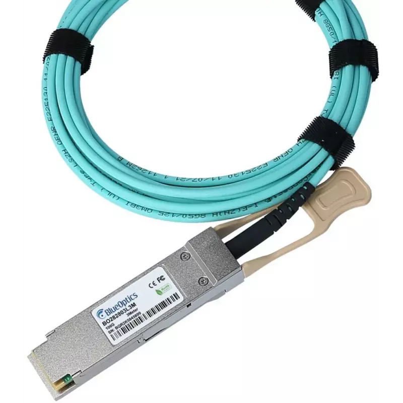 BlueOptics ASQZ-BO InfiniBand/kiudoptiline kaabel 5 m SFP28 Oranž