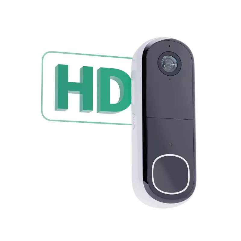 Video uksekell Arlo Essential HD AVD3001-100EUS 1536p 180° vaateväli