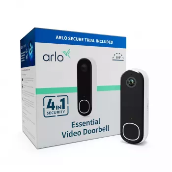 Video uksekell Arlo Essential HD AVD3001-100EUS 1536p 180° vaateväli