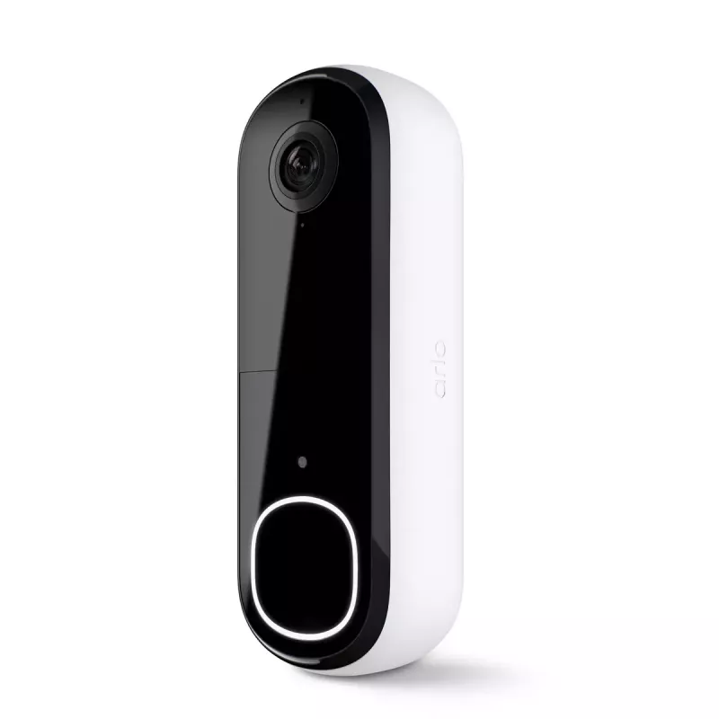 Video uksekell Arlo Essential 2K Valge 1944p 180° vaateväli