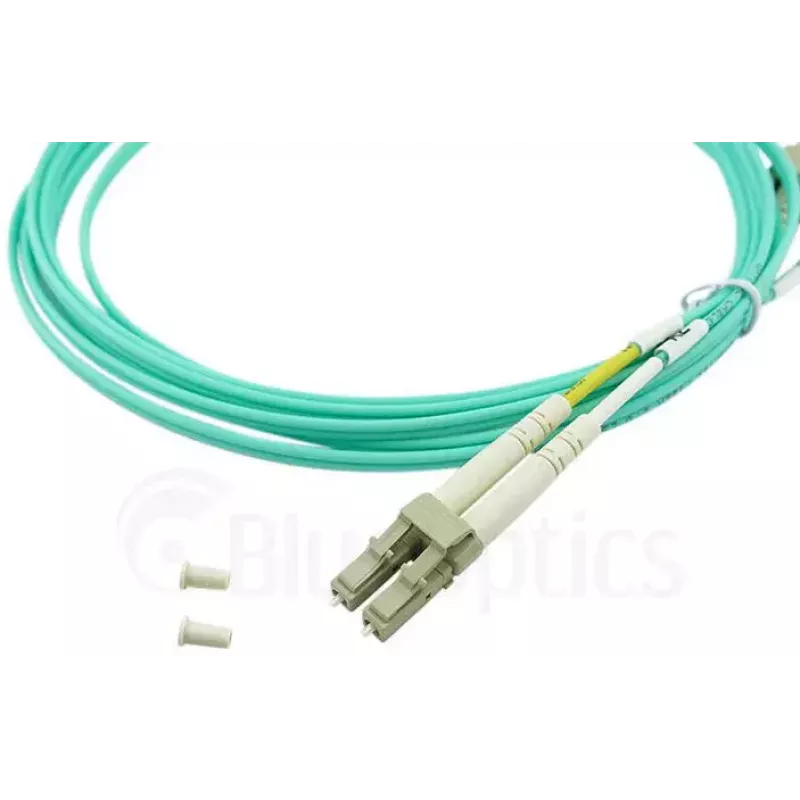Fiiberoptiline kaabel BlueOptics BK842A 30 m LC OM3 Aqua