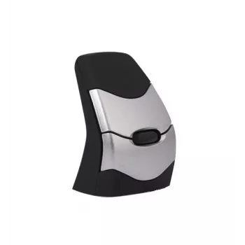 BakkerElkhuizen DXT 2 Precision Mouse juhtmeta, kahekäeline, vertikaalse disainiga, laser, RF-juhtmeta + Bluetooth, 2000 DPI, must, hall