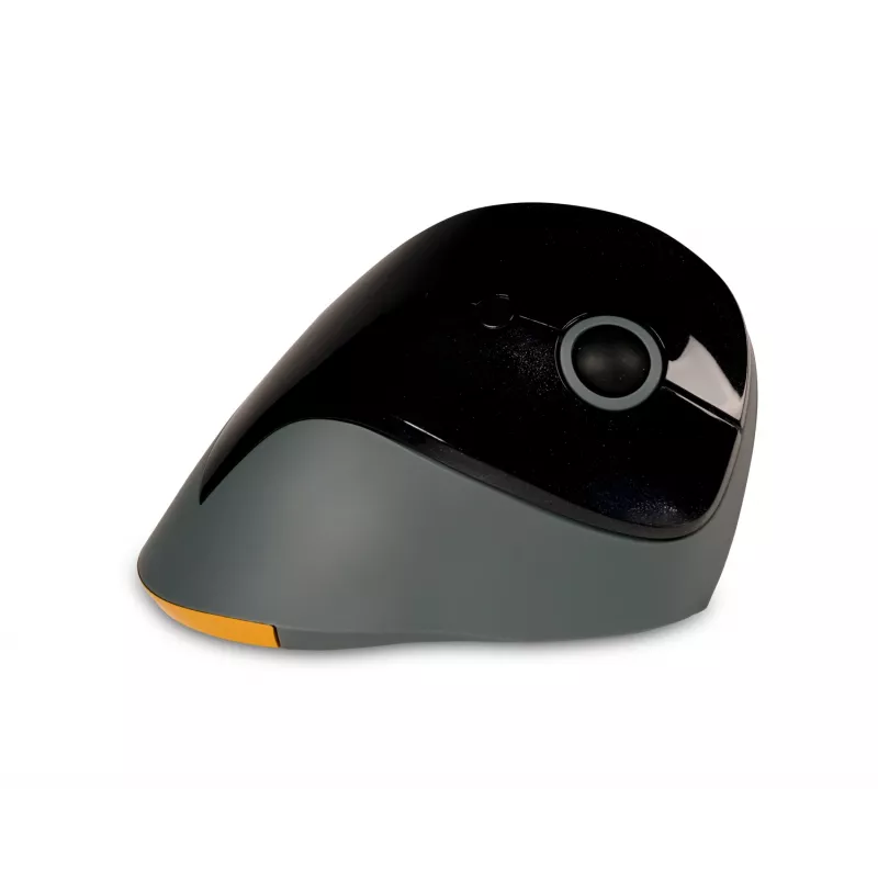 BakkerElkhuizen PRF Mouse Wireless tumehall, paremakäeline, vertikaalne disain, optiline, RF-juhtmevaba, 1600 DPI, must, hall