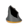 BakkerElkhuizen PRF Mouse Wireless tumehall, paremakäeline, vertikaalne disain, optiline, RF-juhtmevaba, 1600 DPI, must, hall