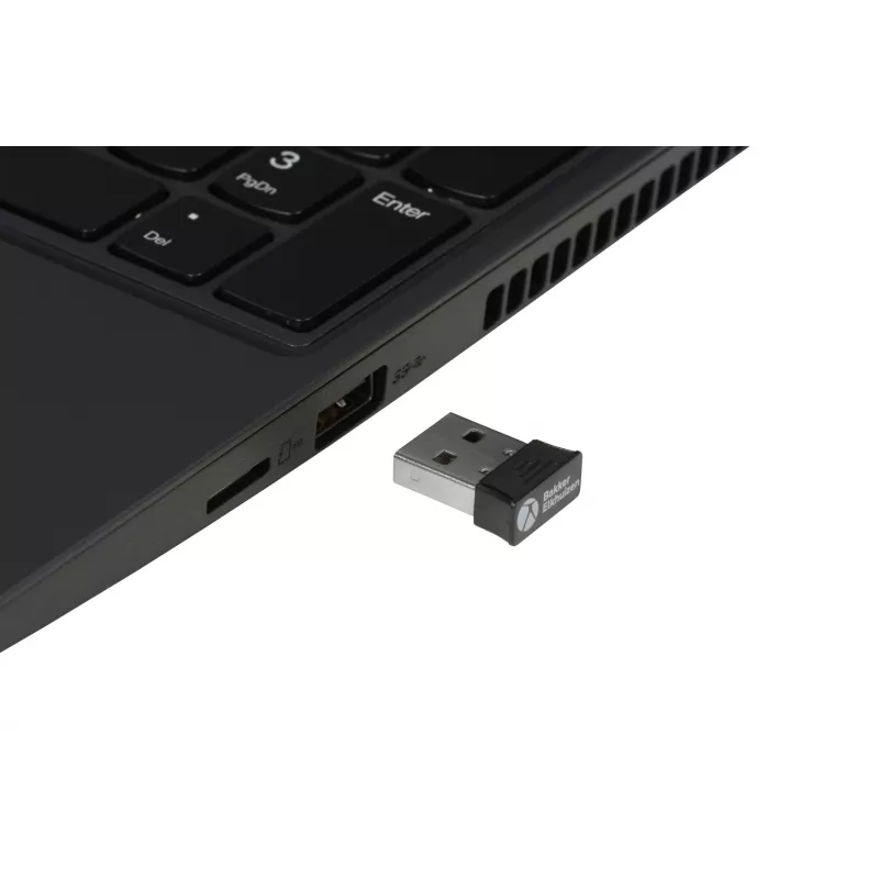 BakkerElkhuizen PRF Mouse Wireless tumehall, paremakäeline, vertikaalne disain, optiline, RF-juhtmevaba, 1600 DPI, must, hall