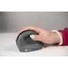 BakkerElkhuizen PRF Mouse Wireless tumehall, paremakäeline, vertikaalne disain, optiline, RF-juhtmevaba, 1600 DPI, must, hall