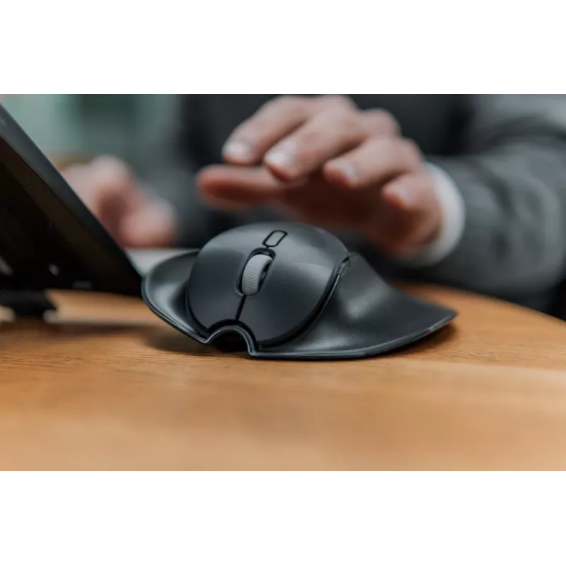 BakkerElkhuizen HandshoeMouse Shift Bluetooth hiir Kontor Kahekäeline Optiline 1000 DPI