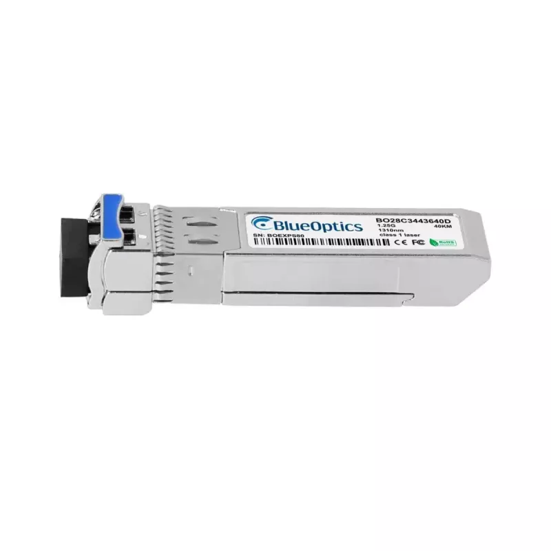 Fiiberoptiline transiiverimoodul BlueOptics BO28C3443640D-BO cSFP LC Alumiinium