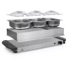 Buffet Server Tristar BP-6283 200W 4,2L Roostevaba teras