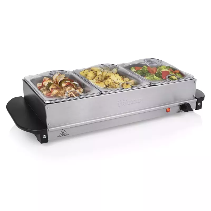 Buffet Server Tristar BP-6283 200W 4,2L Roostevaba teras