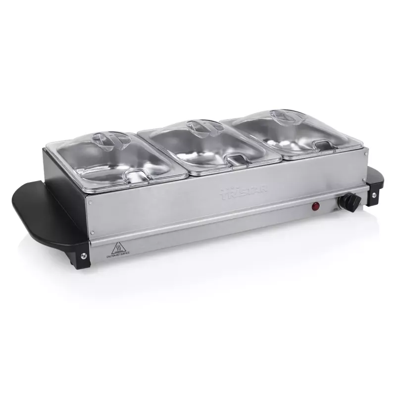 Buffet Server Tristar BP-6283 200W 4,2L Roostevaba teras