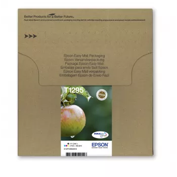 Epson Apple Multipack 4-värvi T129 EasyMail, must, tsüaan, magenta, kollane, 11,2 ml, 7 ml, 1 tk, komplekt