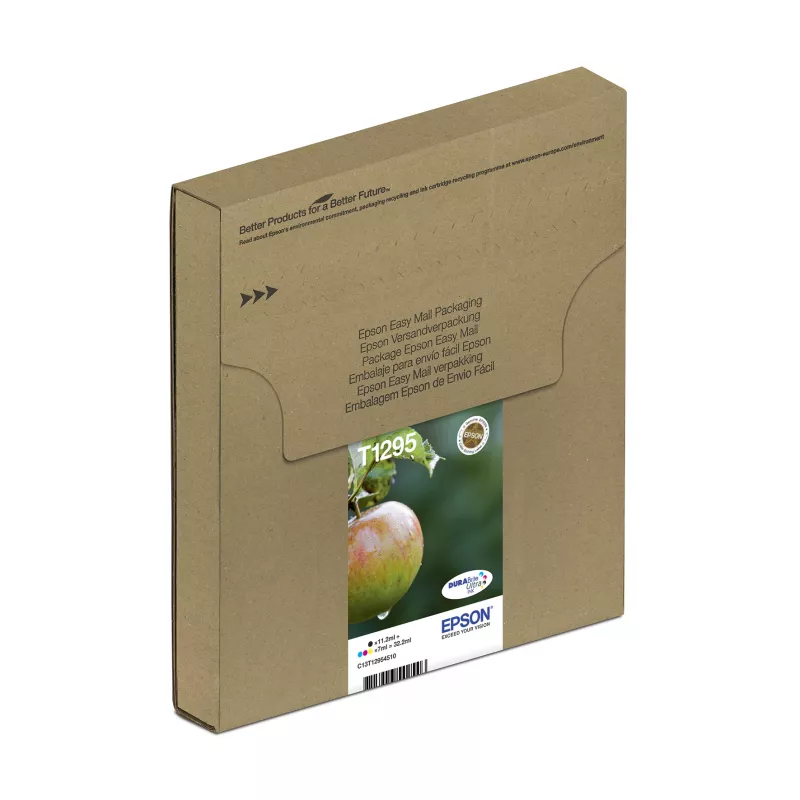 Epson Apple Multipack 4-värvi T129 EasyMail, must, tsüaan, magenta, kollane, 11,2 ml, 7 ml, 1 tk, komplekt