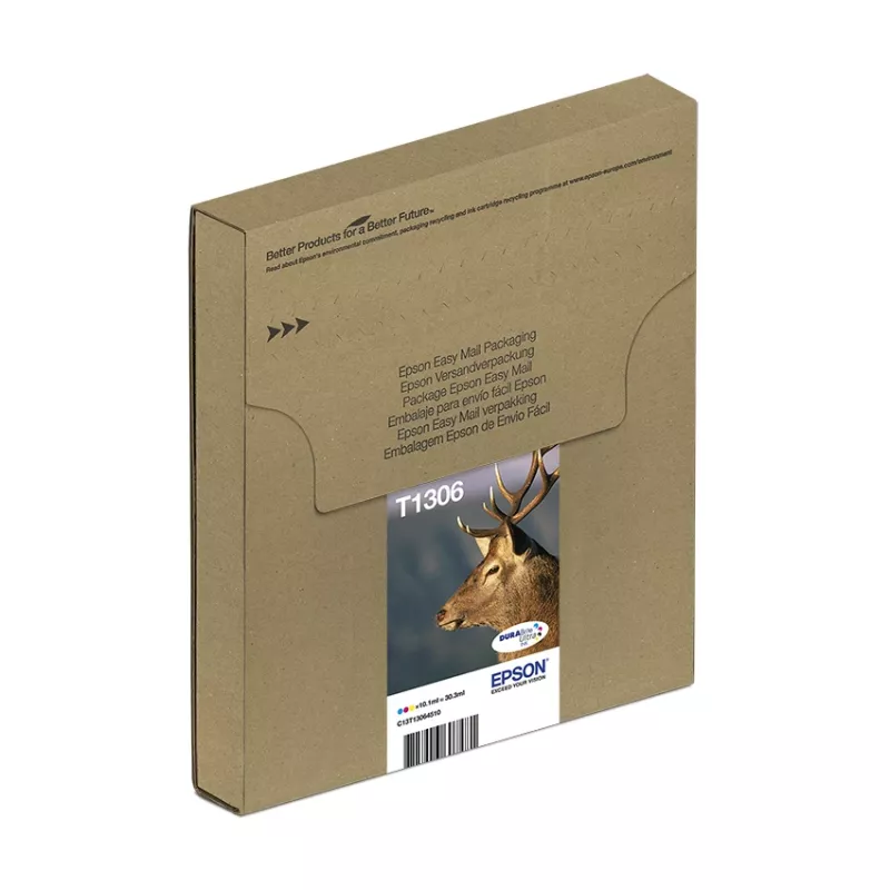 Mitmepakend tindikassette Epson T1306 DURABrite Ultra 3 värvi (tsüaan, magenta, kollane) kõrge (XL) saagisega, 3 tk