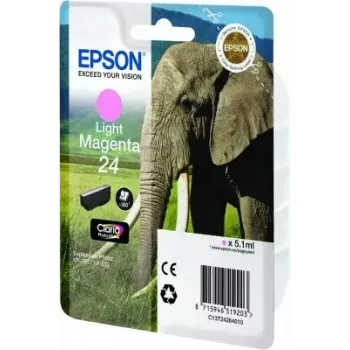 Tindikassett Epson C13T24264010 originaal pigmendipõhine hele magenta üksikpakend