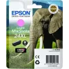 Tindikassett Epson Elephant Singlepack Light magenta 24XL Claria Photo HD (üksik, pigmendipõhine, hele magenta)