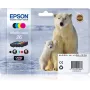 Epson Polar bear Multipack 4-värviline 26 Claria Premium tint, must, tsüaan, magenta, kollane, 6,2 ml, 4,5 ml, 1 tk, Mitmikpakend