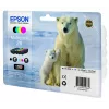 Epson Polar bear Multipack 4-värviline 26 Claria Premium tint, must, tsüaan, magenta, kollane, 6,2 ml, 4,5 ml, 1 tk, Mitmikpakend