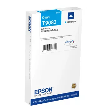 Prindikassett Epson C13T908240 XL Cyan — originaal, 39 ml, saagikus 4000 lehekülge