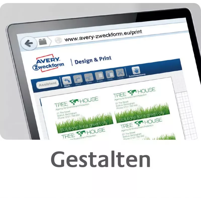 Mittekleepuv silt Avery C32011-25