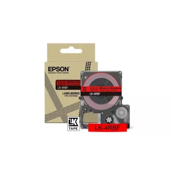 Epson LK-4RBF Must, Punane