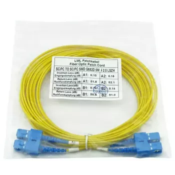 BlueOptics CAB-SMF-SC-SC-30 InfiniBand fiiberoptiline kaabel 30 m SC SC