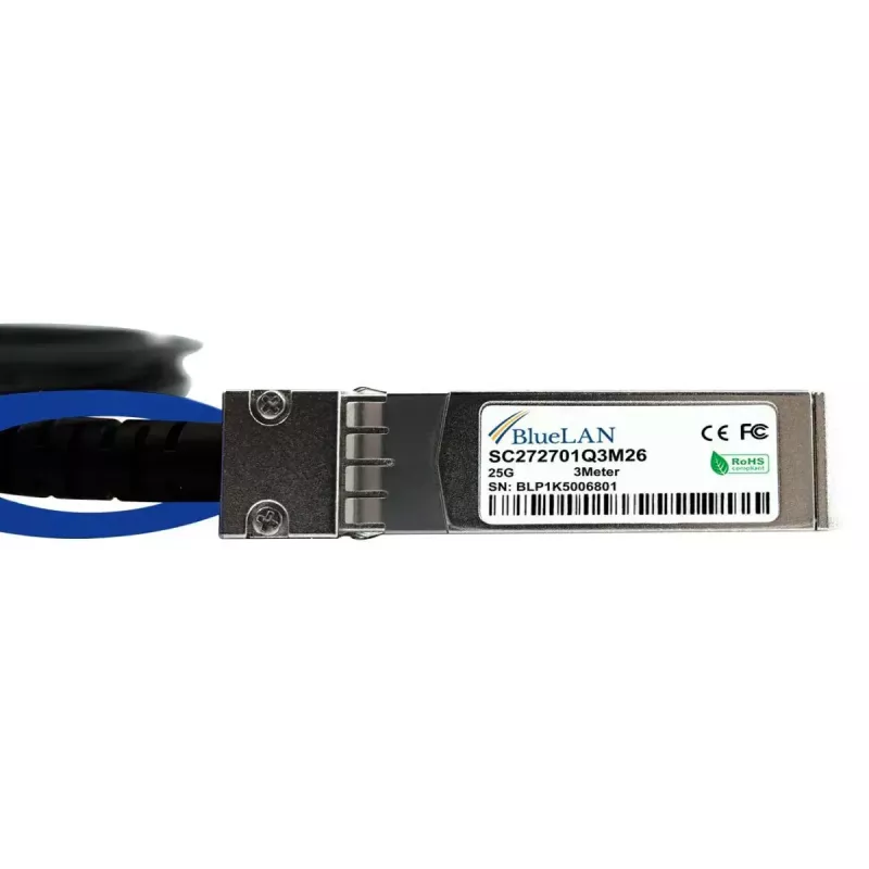 InfiniBand/kiudoptiline kaabel BlueOptics CAB-S-S-25G-5M 5m SFP28 Isane/Isane