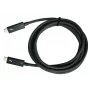 QNAP CAB-TBT315M-40G Thunderbolti kaabel 1,5 m 40 Gbit/s Must